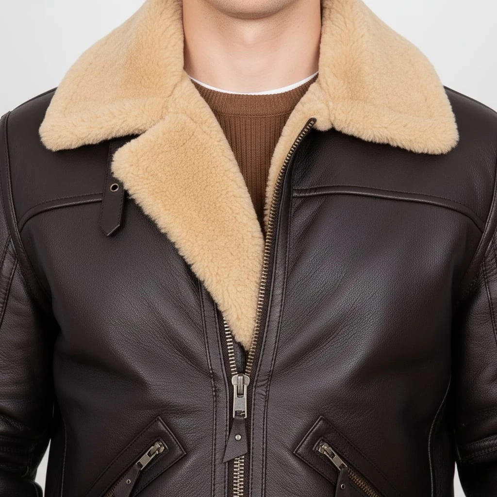 Apex B3 Bomber Leather Jacket
