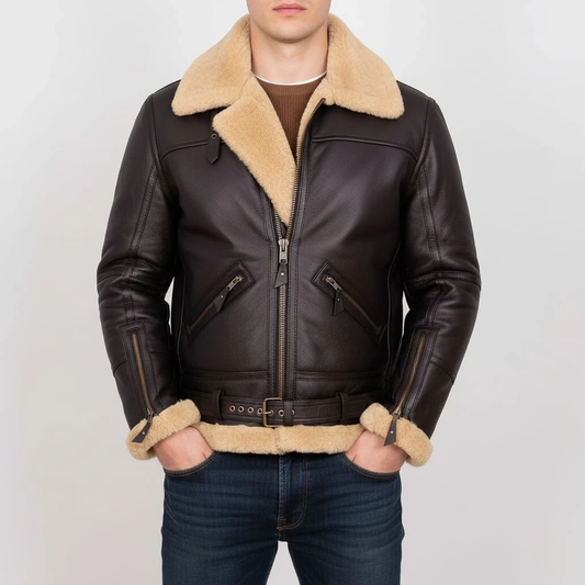 Apex B3 Bomber Leather Jacket