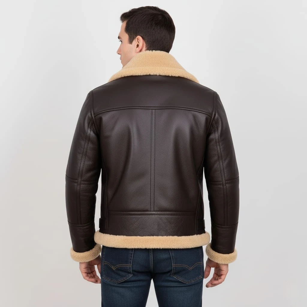 Apex B3 Bomber Leather Jacket