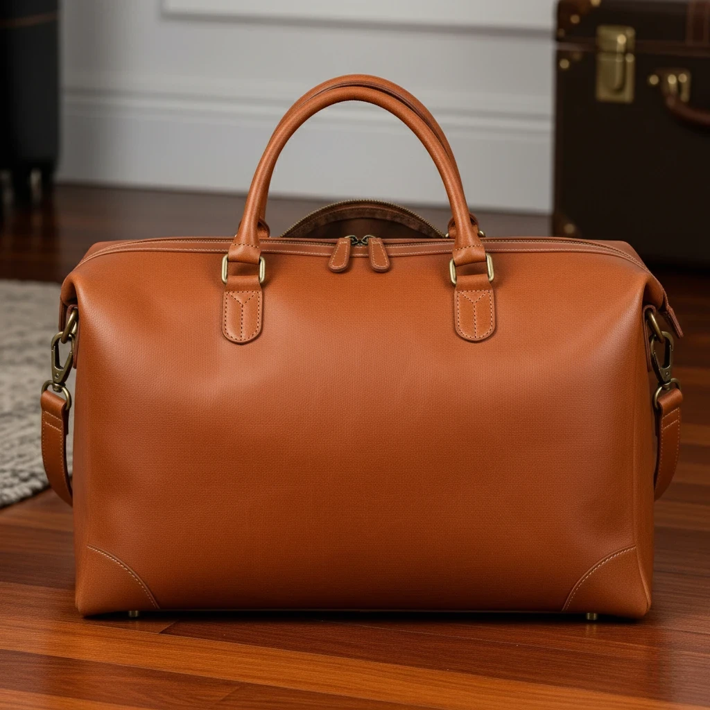Leather Duffle Bag