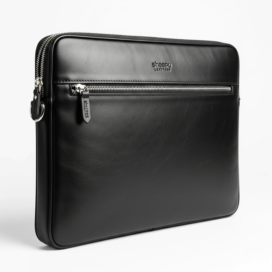 Leather Laptop Messenger Bag