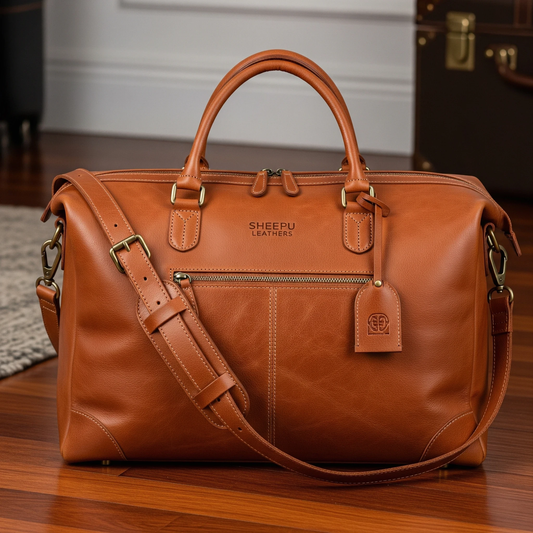 Leather Duffle Bag