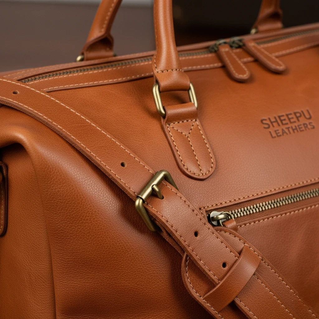Leather Duffle Bag